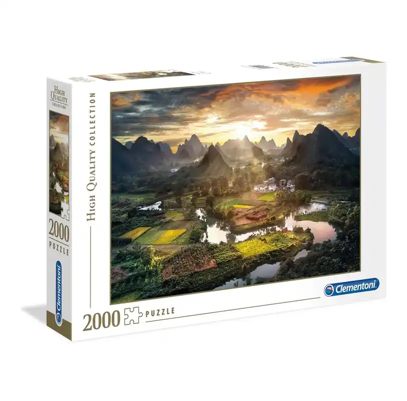Finns tillgänglig | Clementoni 2000 pcs High Quality Collection View of China