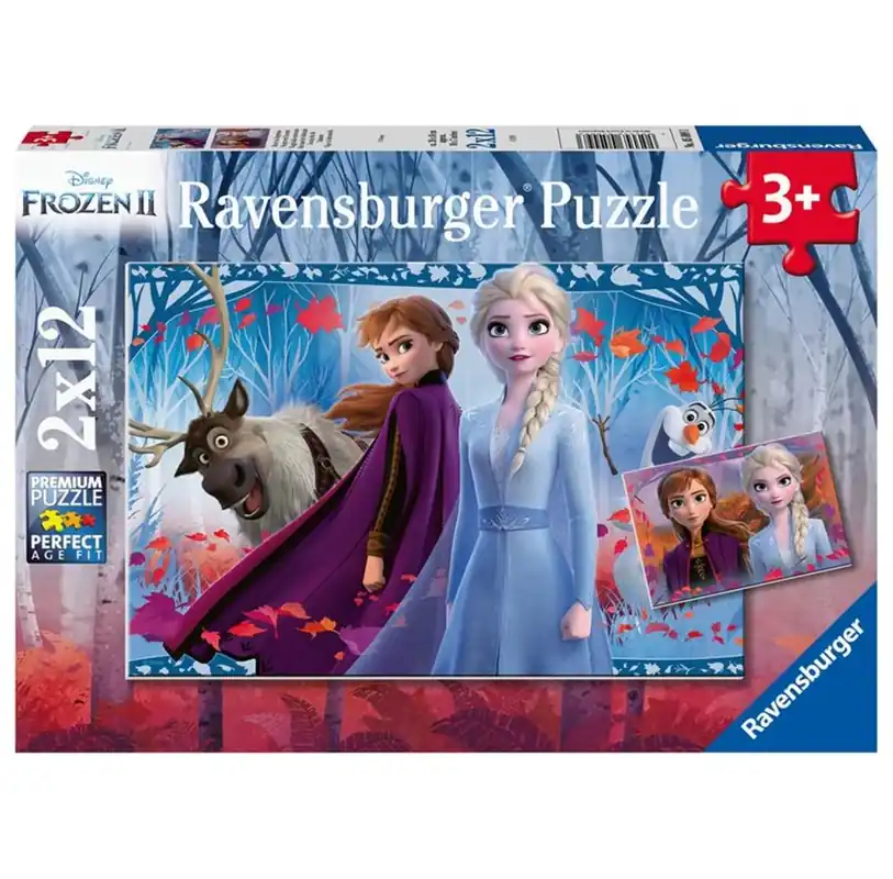 Ravensburger Frozen 2 Journey into the Unknown 2x12p 2D Pussel | Rabatt