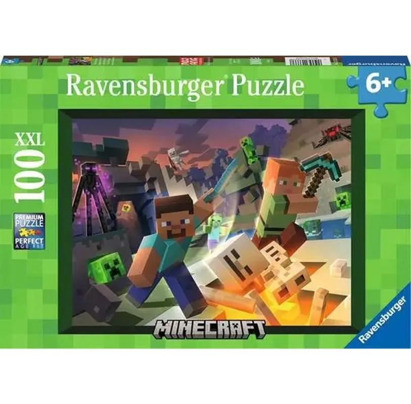 Ravensburger Monster Minecraft XXL 100 pcs | Bästsäljare