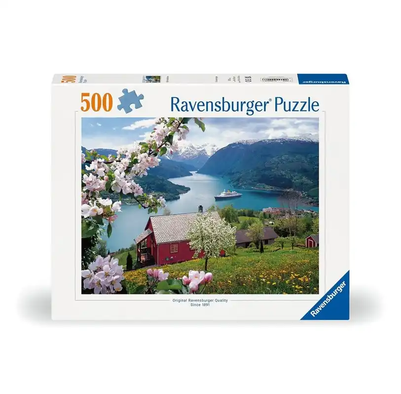 Ravensburger Scandinavian Landscape 500p - Finns tillgänglig
