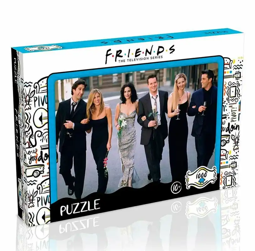 Kampanjpris | Winning Moves Puzzle - Friends Banquet (1000 pieces) 2D Pussel