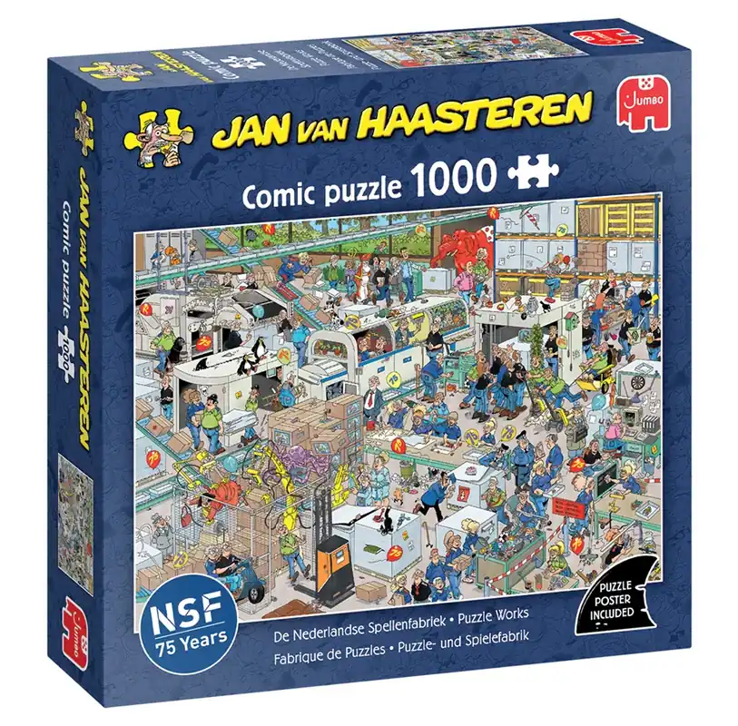 Fyndpris | Jan van Haasteren Puzzle Works (1000)