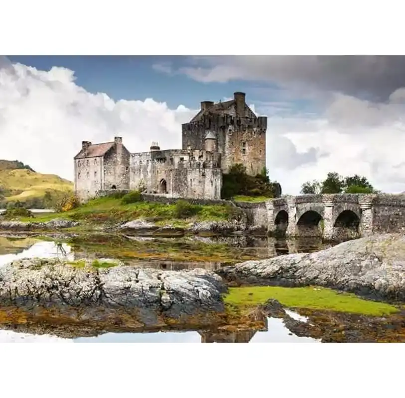 Tryggt köp - Ravensburger Beautiful Castles Scotland 1000p - 14+