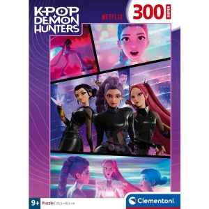 Storsäljare - Clementoni K-Pop Demon Hunters Super 300 brikker