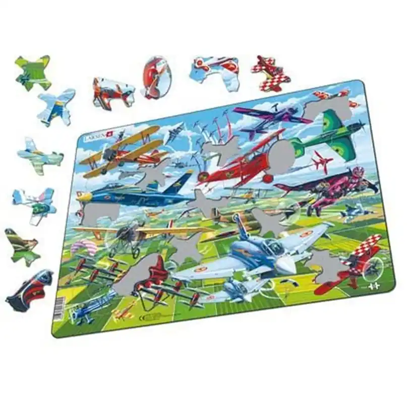 Prisnedsättning | Larsen Puzzles Puzzle Aerobatics - 64 pieces Maxi (36.5x28.5cm) 2D Pussel
