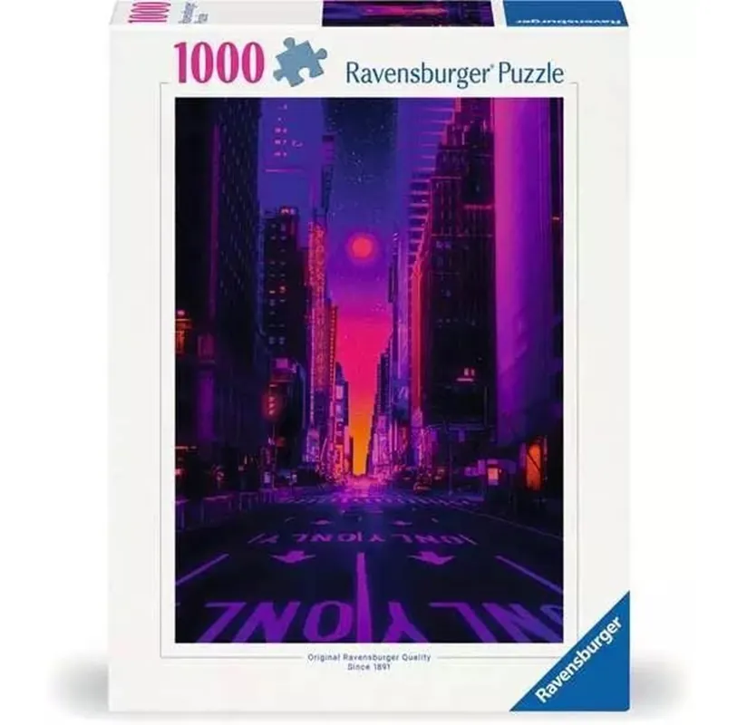Spara nu - Ravensburger New York In Neon 1000p - 14+