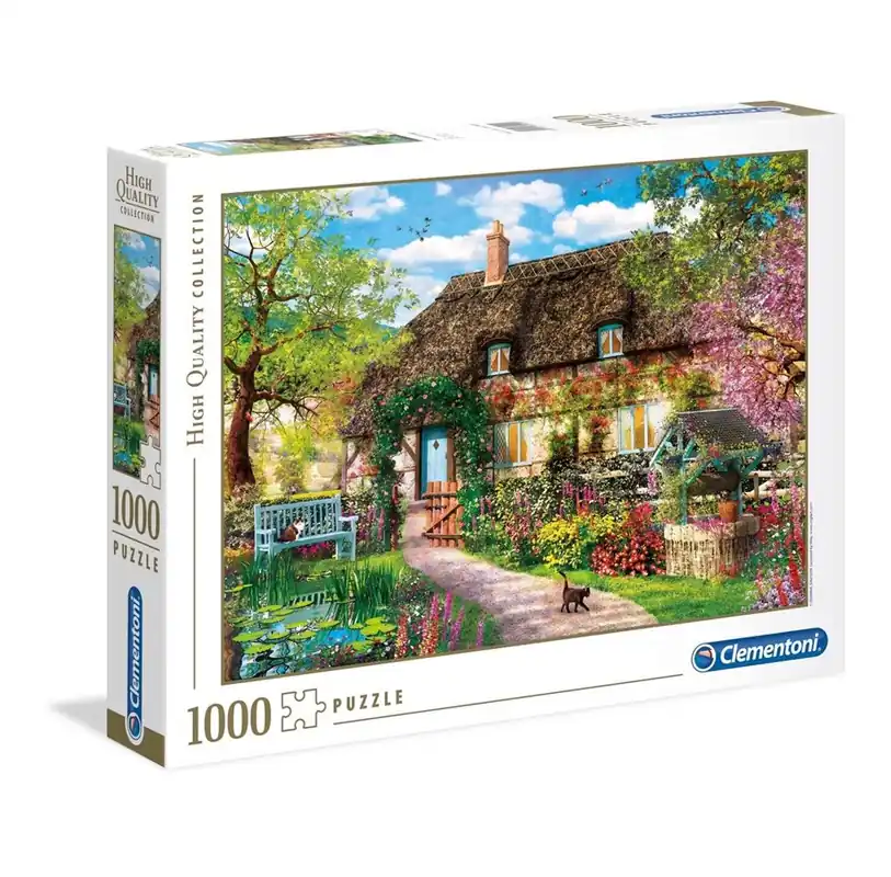Nästan slut - Clementoni 1000 pcs. High Quality Collection The Old Cottage
