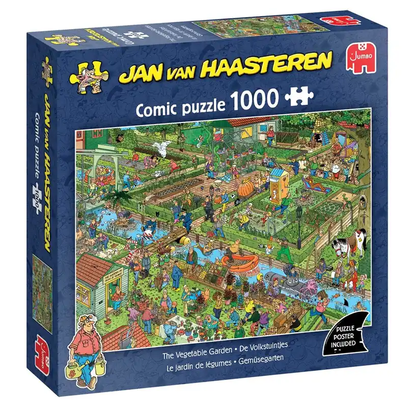 Jan van Haasteren The Vegetable Garden(1000) | Utförsäljning