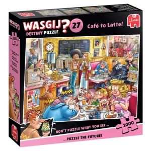 Wasgij Destiny Puzzle 27 Café to Latte! (1000) | Expressleverans