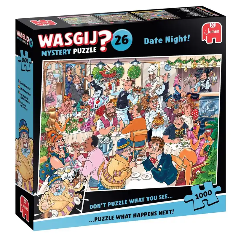 Klar att skickas | Wasgij Mystery 26 Date Night! (1000)