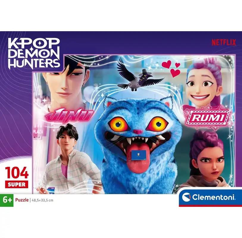 Dagens deal | Clementoni K-Pop Demon Hunters Super104 brikker