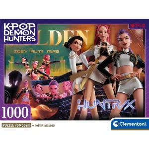 Spara mer | Clementoni K-Pop Demon Hunters - Compact 1000 brikker
