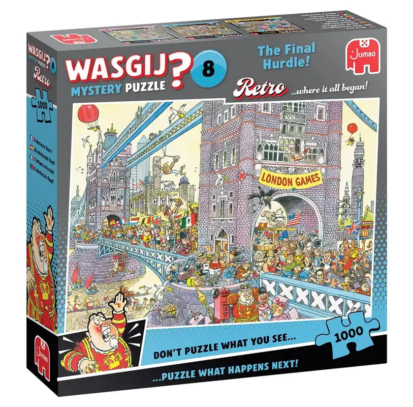Kampanjen går snart ut | Wasgij Retry Mystery 8 The Final Hurdle! (1000)