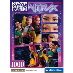 Skaffa nu | Clementoni K-Pop Demon Hunters - Compact 1000 brikker