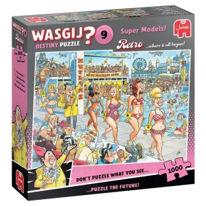 Dagens erbjudande | Wasgij Retro Destiny 9 - Super Models! (1000)