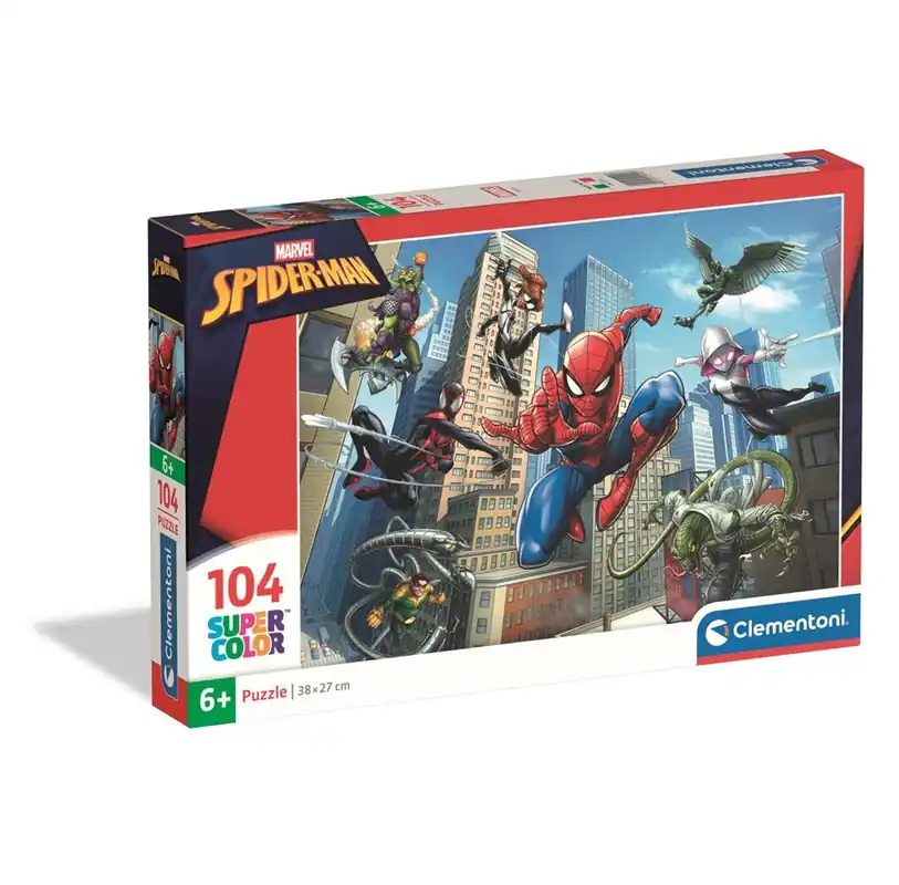 Clementoni Puzzle 104 Pcs Spider-Man - Precis tillagt