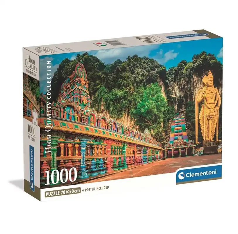 Clementoni Puzzle 1000 Pcs CB Batu Caves - Sista dagarna