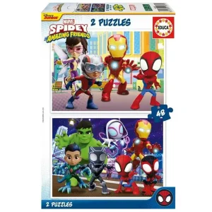 Educa 2x48 Spidey & His Amazing Friends | Fabrikspris