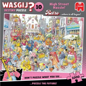 Wasgij Destiny 10 High Street Hassle! (1000) | Kanonpris