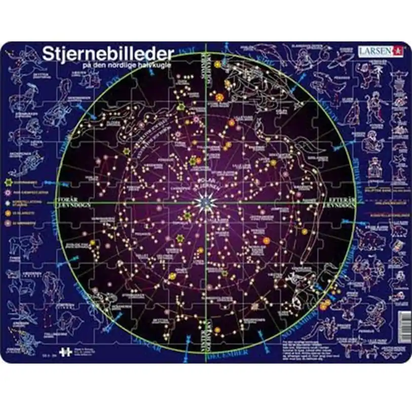 Topprodukt | Larsen Puzzles Puzzle Constellations - 70 pieces Maxi (36.5x28.5 cm) 2D Pussel