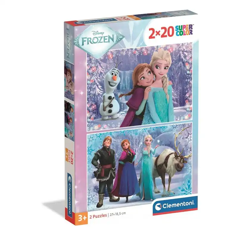Clementoni Puzzle Frozen 2x20 pieces (2025) 2D Pussel - Reapris