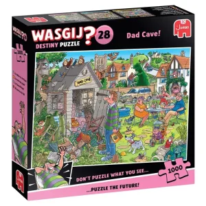 Wasgij Destiny 28 Dad Cave (1000) - Rekommenderas