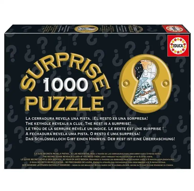 Educa 1000 Antique Xmas Surprise - Nyhet hos oss