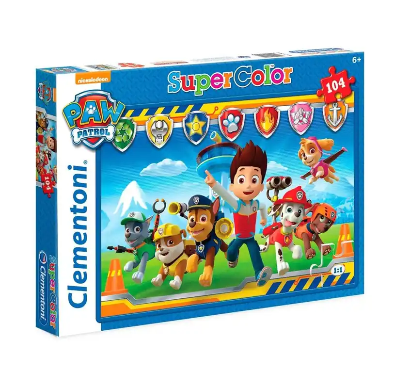 Clementoni 104 pcs Puzzles Kids Paw Patrol - Populär