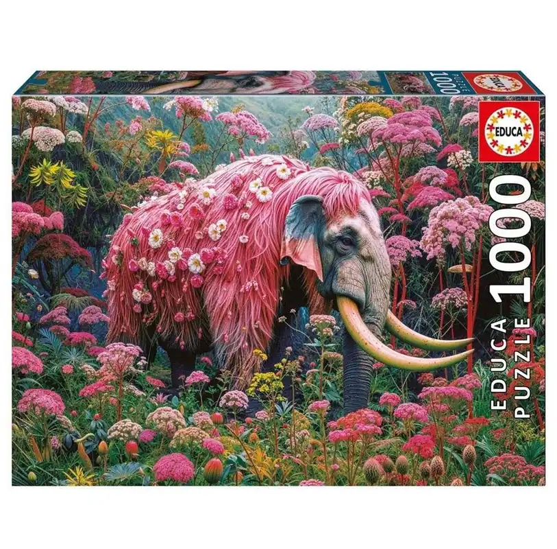 Reapris - Educa 1000 Floral Elephant
