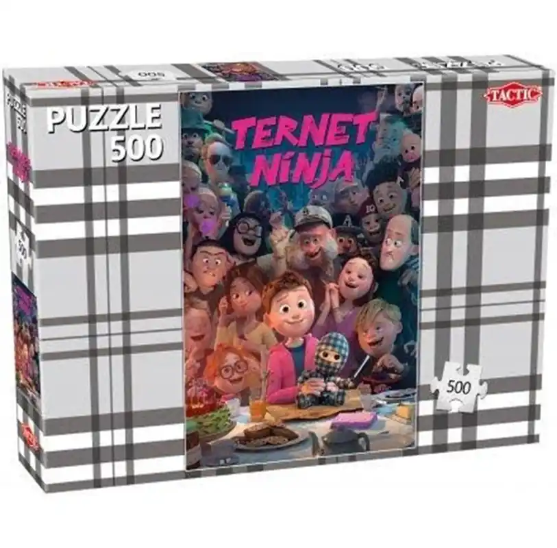 Missa inte erbjudandet - Tactic Ternet Ninja Univers Puslespil (500)