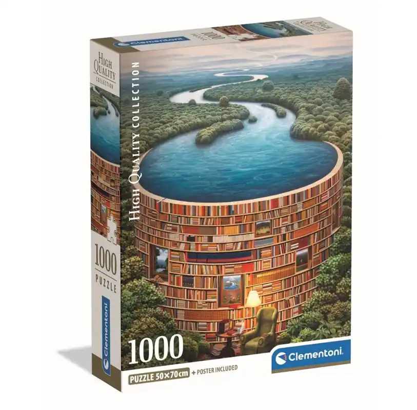 Erbjudande | Clementoni 1000 pcs. CB High Quality Collection Bibliodame