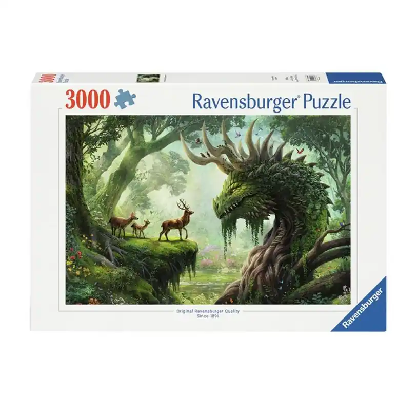 Försäljningssuccé | Ravensburger The Forest Dragon awakes 3000p