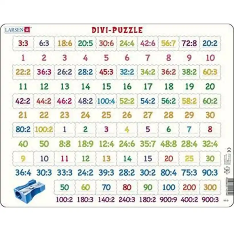 Beställ online - Larsen Puzzles Jigsaw Puzzle Divi-Puzzle - 58 pieces Maxi (36.5x28.5 cm) 2D Pussel
