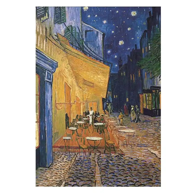 Clementoni Jigsaw Puzzle Café Terrace v. Gogh 1000 pcs. 2D Pussel - Precis inkommet