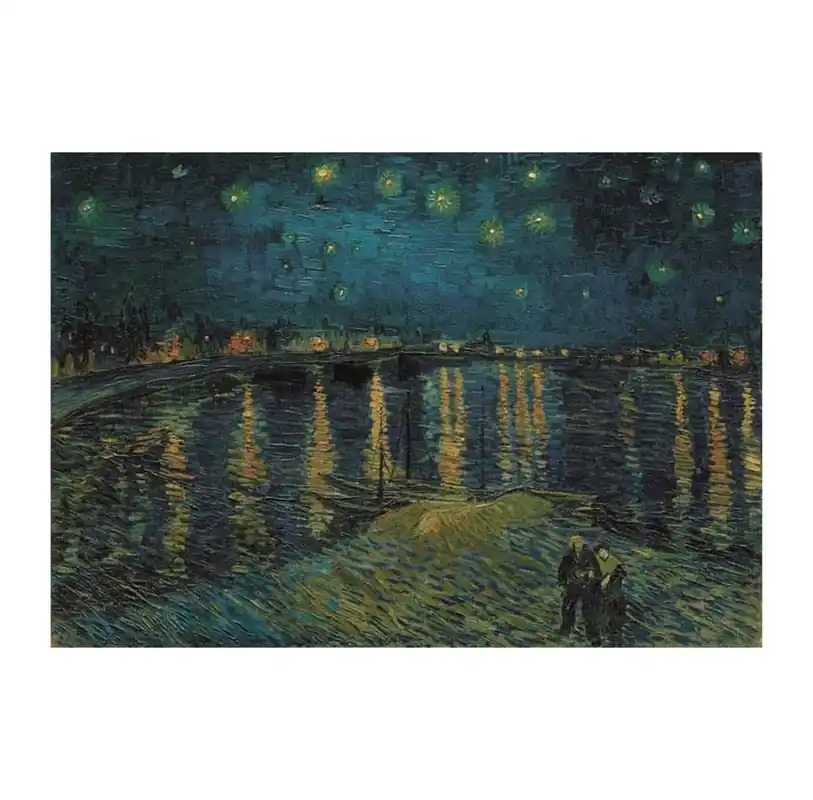 Clementoni Jigsaw Puzzle Artworks Starry Night over the Rhone 1000 pcs. 2D Pussel | Expressfrakt