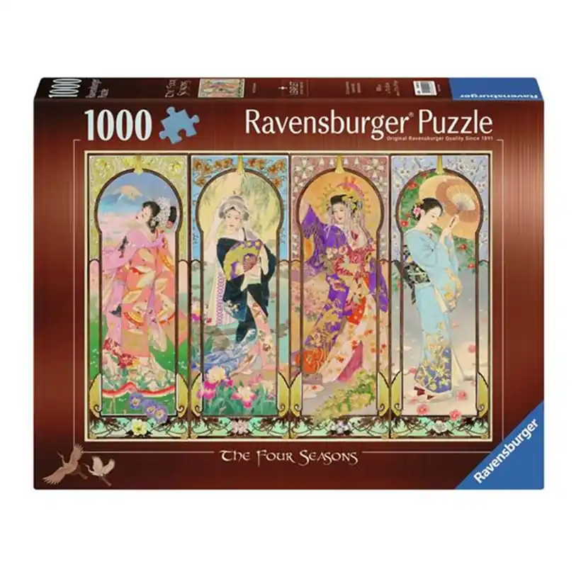 Ravensburger Jigsaw puzzle The Four Seasons 1000 pcs. 2D Pussel | Säker betalning