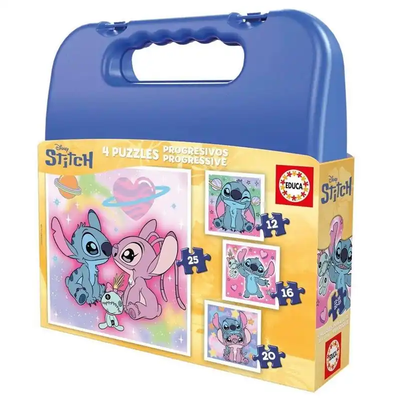 Extra bra pris | Educa My First 4 Puzzles Stitch