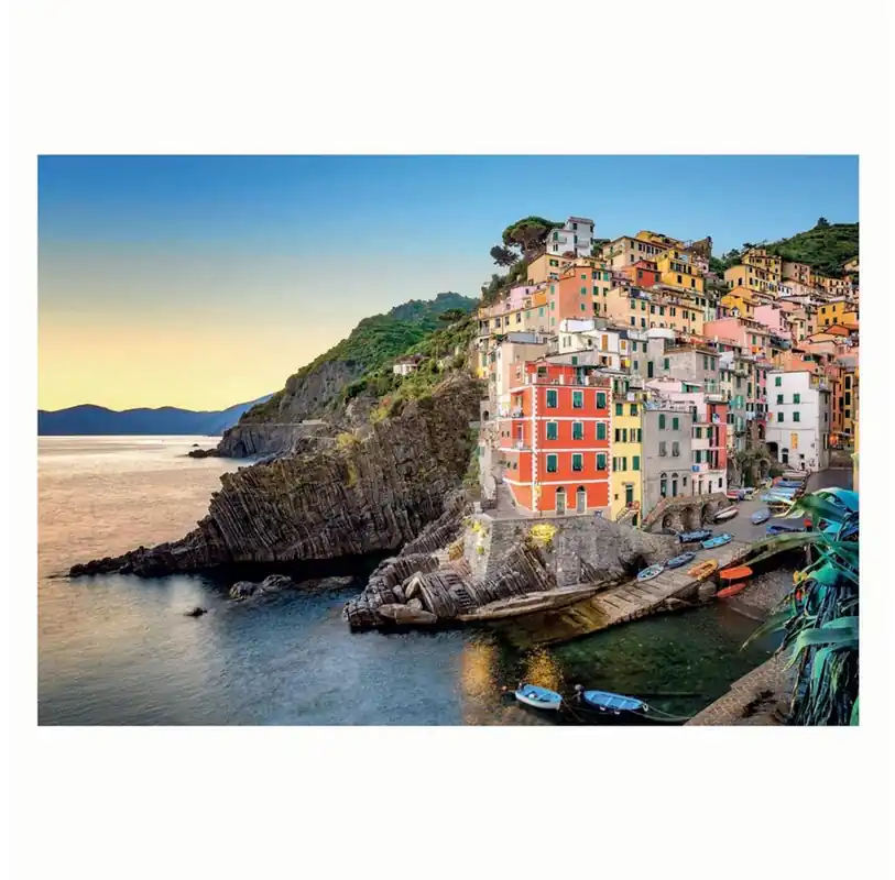 Endast ett fåtal kvar - Clementoni Jigsaw Puzzle Coast of Riomaggiore 500 pcs. 2D Pussel