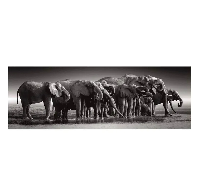 Säker betalning - Clementoni Jigsaw Puzzle Herd of Giants 1000pcs. 2D Pussel
