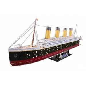 Revell 3D Puzzle Building Kit - RMS Titanic LED Edition 3D pusselspel - Kanonerbjudande
