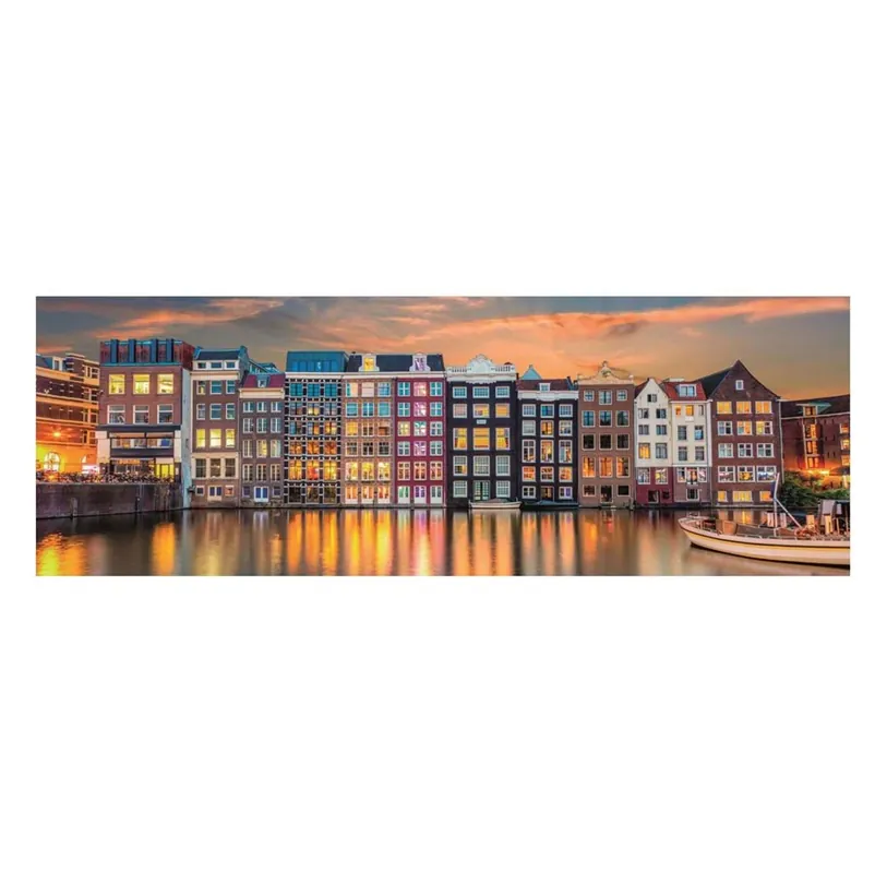 Dagens erbjudande - Clementoni Jigsaw Puzzle Bright Amsterdam 1000 pcs. 2D Pussel