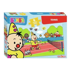 Nytt i sortimentet | Studio 100 Bumba Puzzle - Tennis 6pcs. 2D Pussel