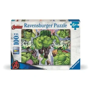 Väl omtyckt | Ravensburger Jigsaw puzzle XXL Marvel Hulk 100 pcs. 2D Pussel