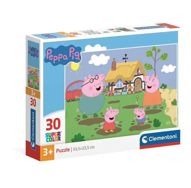 Clementoni Peppa Pig Jigsaw Puzzle 30 pcs. 2D Pussel | Precis inkommet