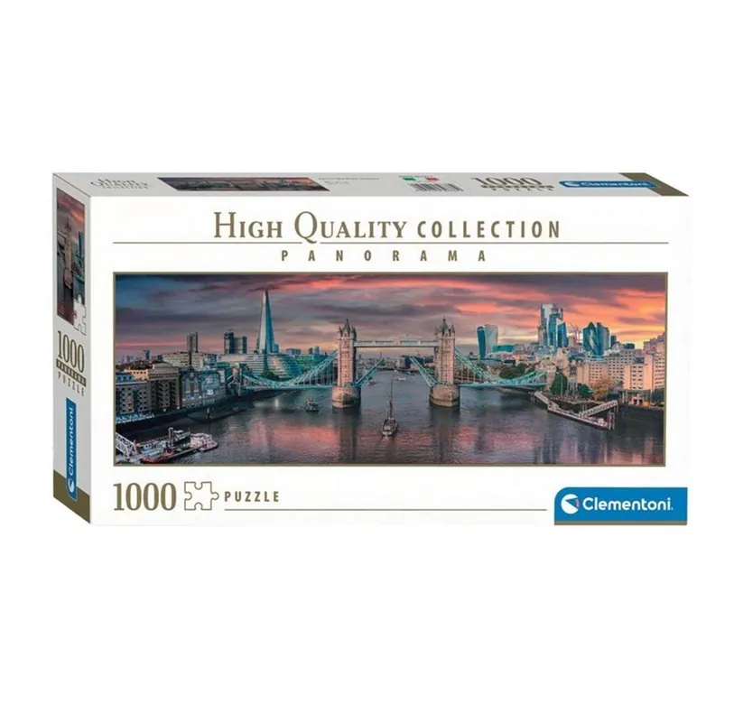 Extra rabatt - Clementoni Jigsaw Puzzle Panorama Across The River Thames 1000pcs. 2D Pussel