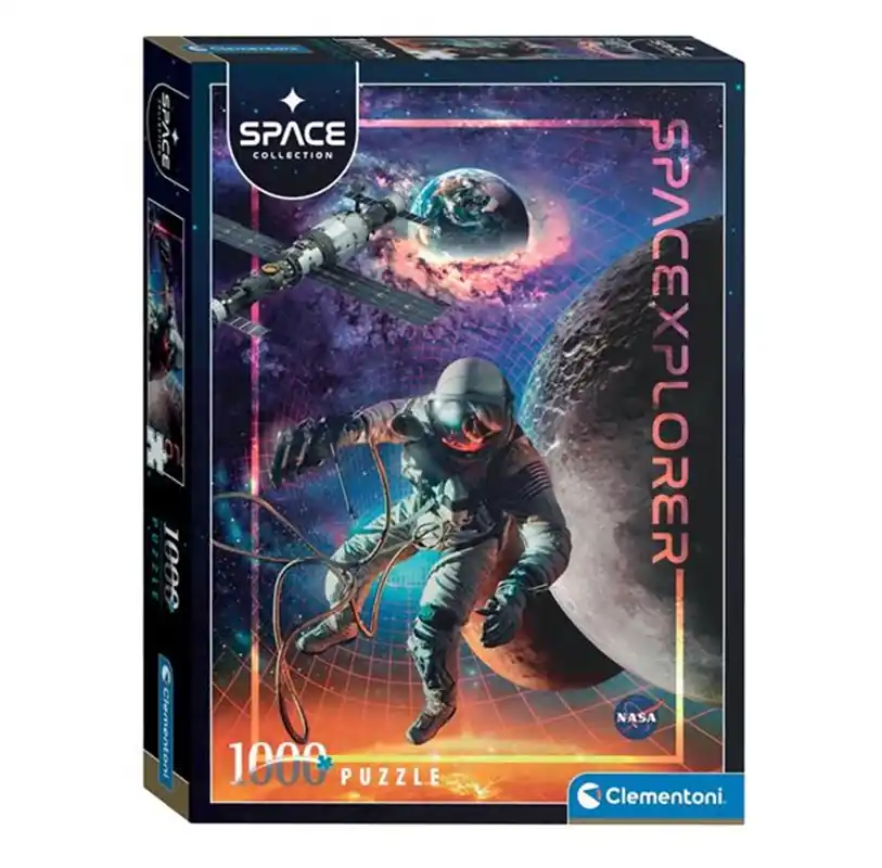 Clementoni Jigsaw Puzzle Space Explorer 1000pcs. 2D Pussel | Försäljningssuccé