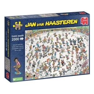 Nyhet i sortimentet - Jan van Haasteren Jigsaw Puzzle - Skateboarding in the Bowl 2000 pcs. 2D Pussel