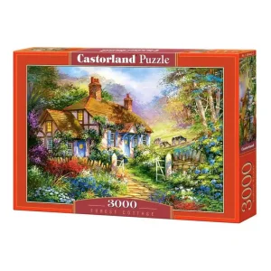 Selecta Play Castorland Jigsaw puzzle Forrest cottage 3000 pcs. 2D Pussel | Handla säkert