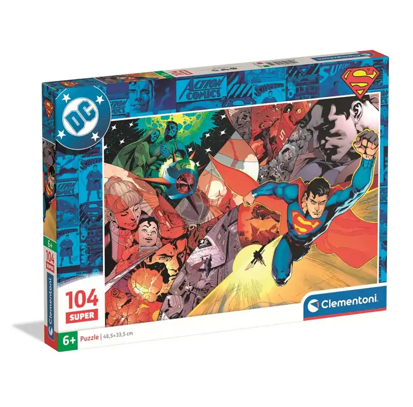 Under begränsad tid | Clementoni Puzzle Super Superman 2025 104 pieces 2D Pussel