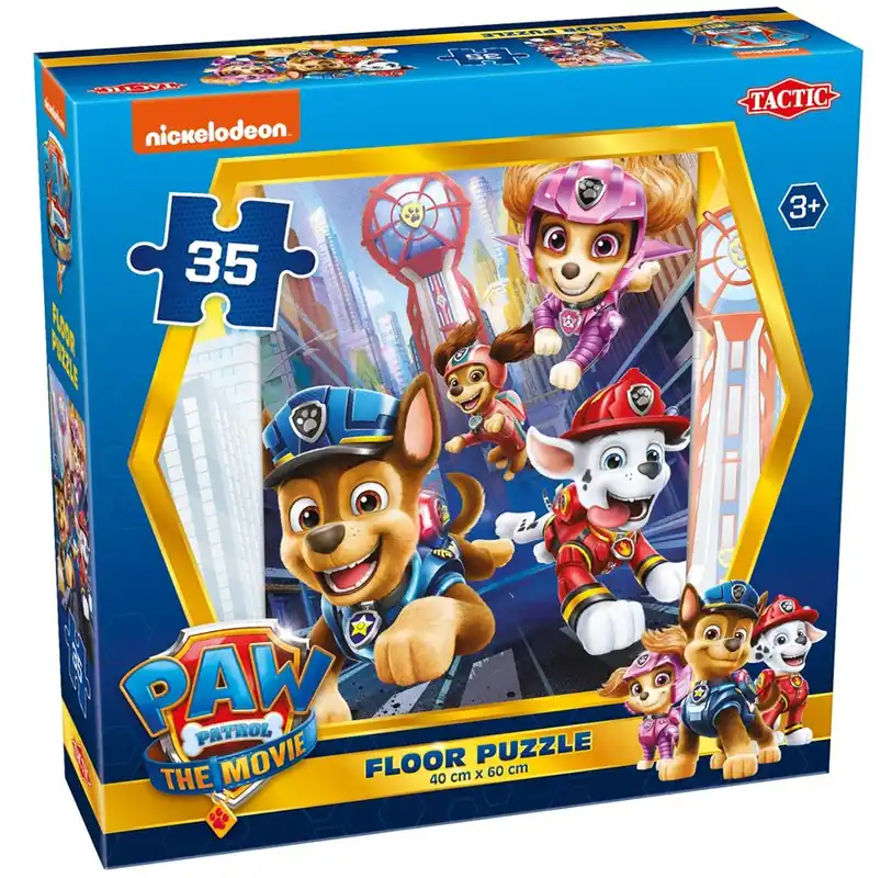 Tactic PAW Patrol The Movie 2D Pussel | Premiumkvalitet